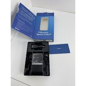 BlueAnt S4 Bluetooth Stereo Speaker with Multipoint, A2DP & Text-to-Speech New